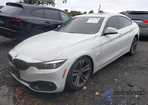 2019 BMW 430I Gran Coupe xDrive z USA, uszkodzony, nr VIN WBA4J3C57KBL08990